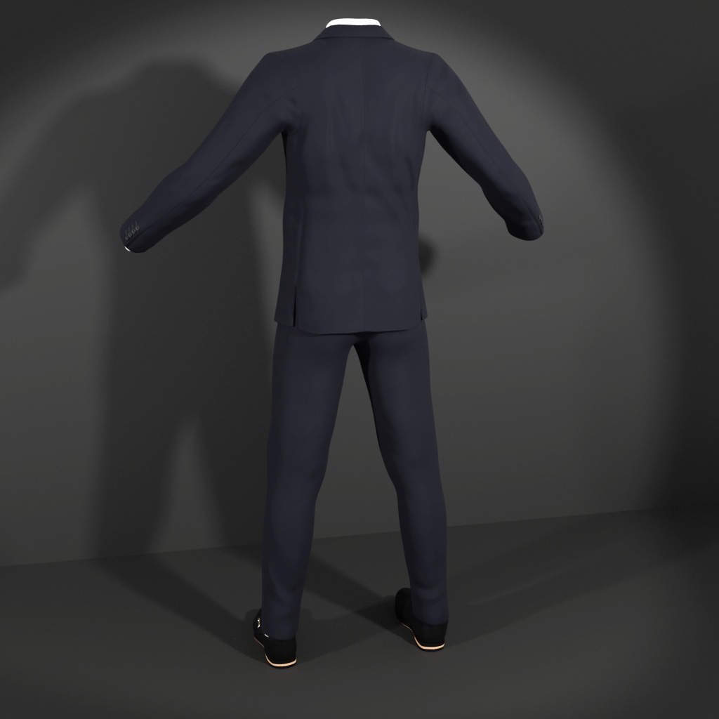 Kamden Suit with Monk strap shoes preview image 2